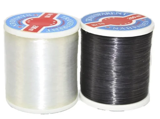 "Transparent - Nähfaden hell / dunkel 2 x 200m image"