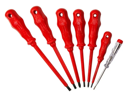 "Schraubendrehersatz, Elektro, 7 - teilig image"