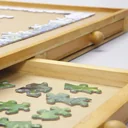 Puzzle Tisch mit 4 Schubladen