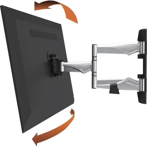 "TV-Wandhalterung vollbeweglich 13 - 26 " 30 kg Silber/Schwarz image"