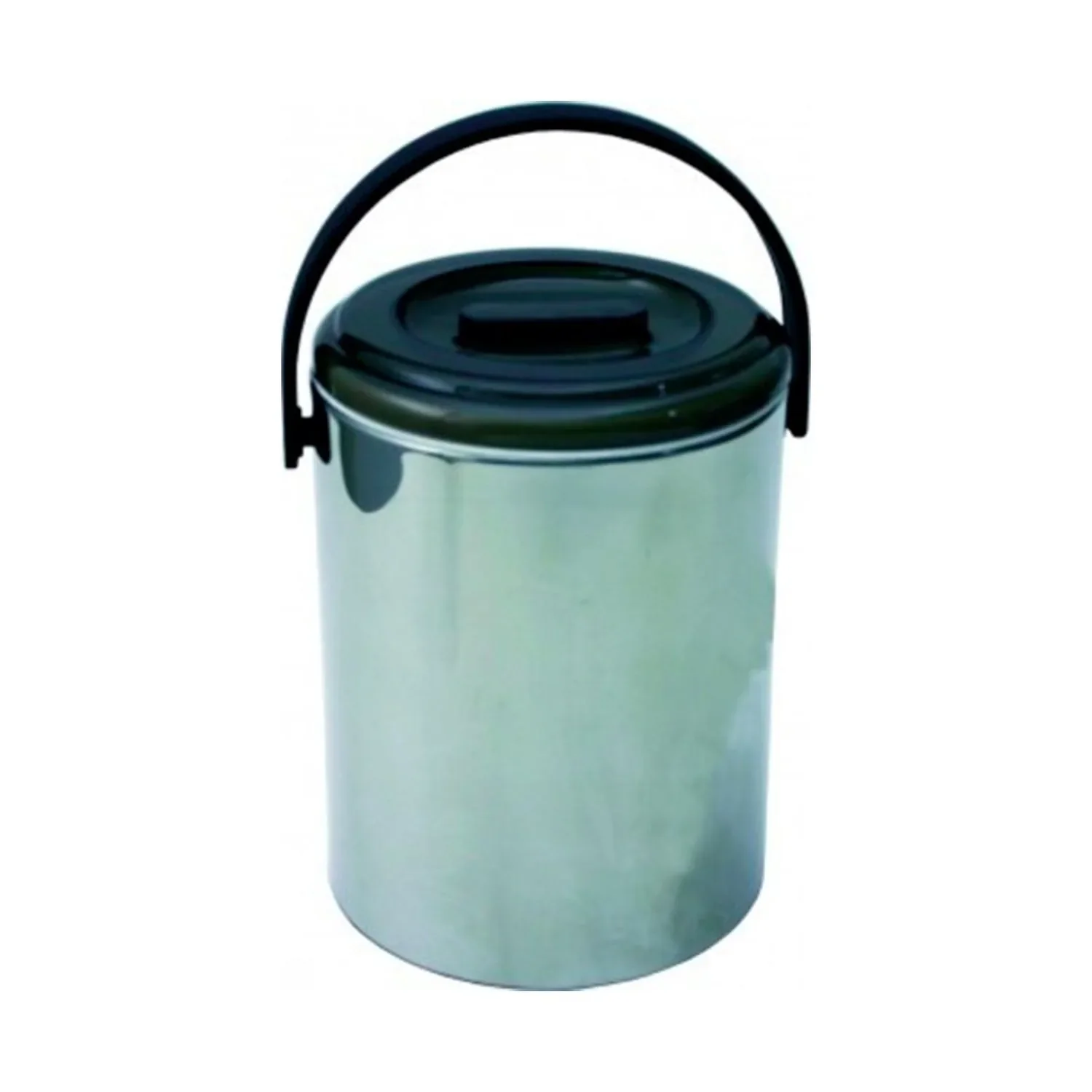 "Eiswürfelbehälter Eiseimer Edelstahl 2,2L image"