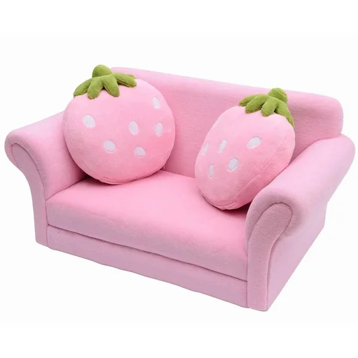 "Kindersofa Erdbeere Kindersessel Sofa Couch Kinder Kinderzimmer (Erdbeersofa) image"