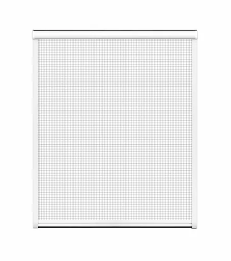 "Insektenschutz-Rollo für Fenster, 130 x 160 cm in weiß image"