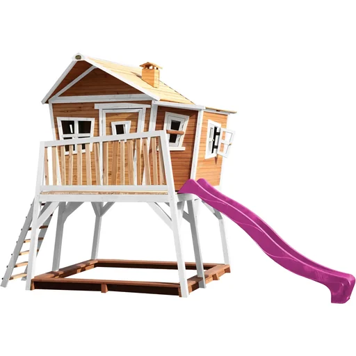 "Max Spielhaus Braun/Weiß - Lila Rutsche image"