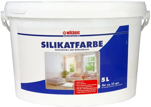 "Silikatfarbe weiß, 5 Liter image"