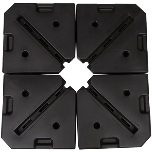 "Sonnenschirmgewicht 4-teilig, schwarz image"