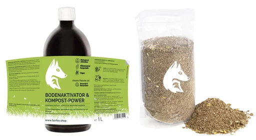 "Fermentations-Set, Bodenaktivator & Kompost-Power, 1 Liter und Trocken-Ferment, 1 kg image"