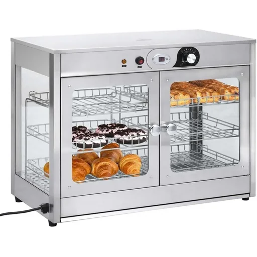 "Speisenwärmer elektrisch Gastronorm 1200 W Edelstahl image"