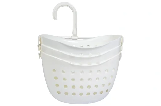 "Dusch-Hänger, Dusch-Organizer, mit 3 Körben, Weiß image"