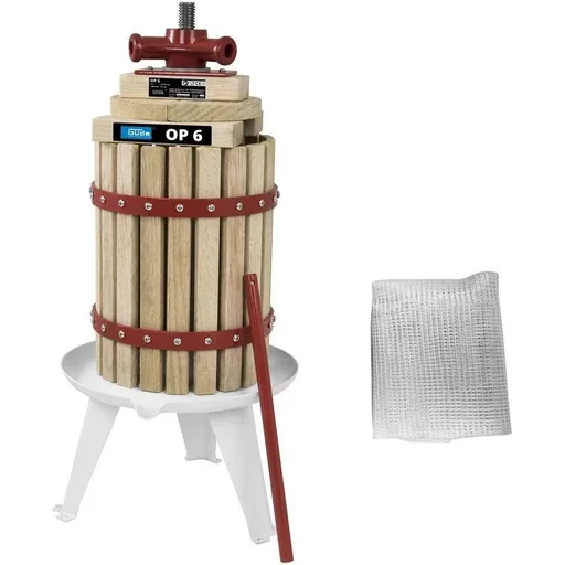 "Obst- und Weinpresse OP 6L mit Extra-Presstuch image"