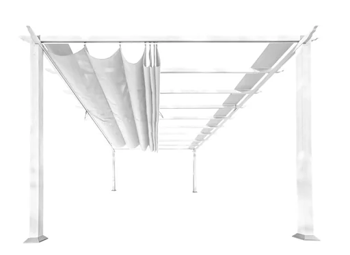 "Outdoor-Pavillon „Florenz“ - mit verstellbarem Sonnensegel image"
