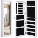 2 in 1 Schmuckschrank Wandspiegel L37 x W9.5 x H112 cm