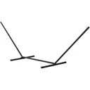 Hängemattengestell für Hängematte Hängemattenständer mit Hacken Garten Strand Metall 360x92x115cm bis 150kg