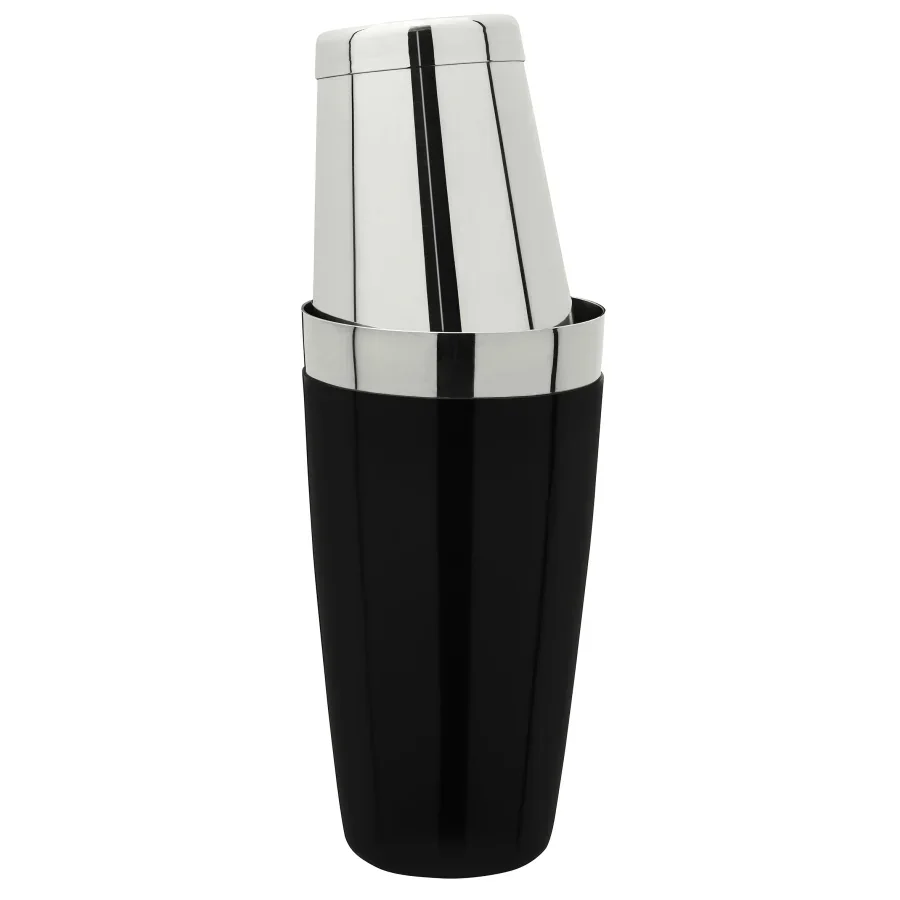 "Cocktail shaker - TIN on TIN, 28oz./18oz. Edelstahl mit Vinyl-Kälteschutz image"
