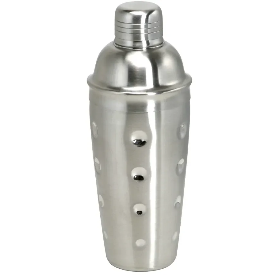 "Cocktail shaker 3tlg. - Edelstahl mit Sieb - 700 ml. image"
