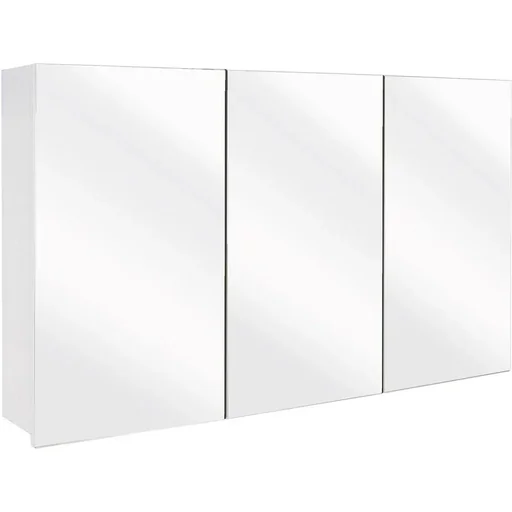 "Concept Spiegelschrank 120cm Weiss fsc image"