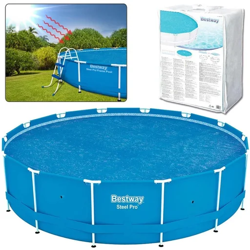 "Sommerabdeckung / Schwimmbadfolie für Schwimmbad image"