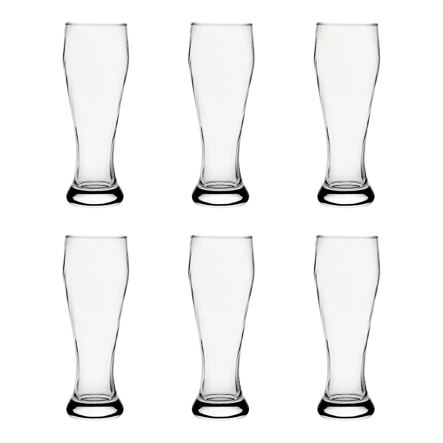 "Biergläser, Weizengläser für Weizenbier, 6er Set - 665ml image"