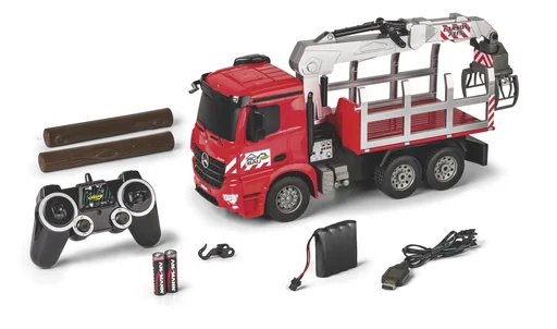 "RC LKW MB Arocs Holztransporter 1:20 - 100% RTR image"