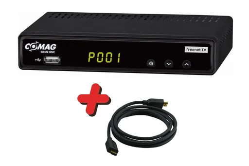 "DVB-T2 Receiver SL65 T2 + GRATIS dazu: HDMI Kabel image"