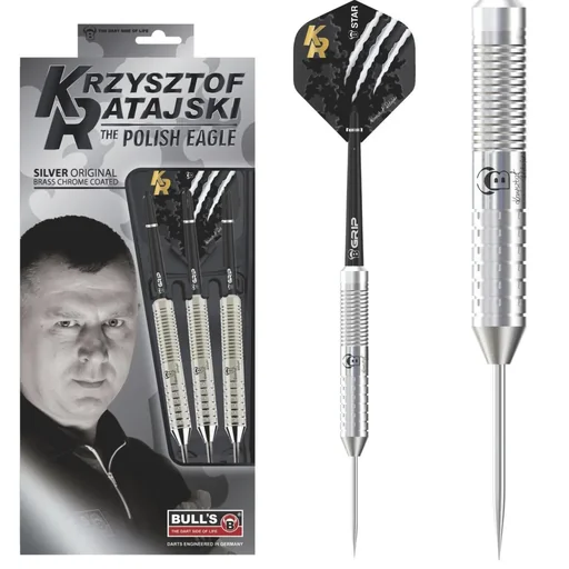 "Krzysztof Ratajski Brass Silver Steel Dart 24gr. image"