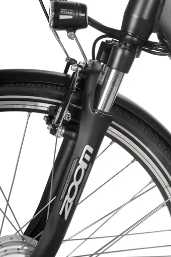 "Unisex City E-Bike 28 Zoll, Rahmenhöhe 45 cm, 7-Gang Nabenschaltung, schwarz, München image"