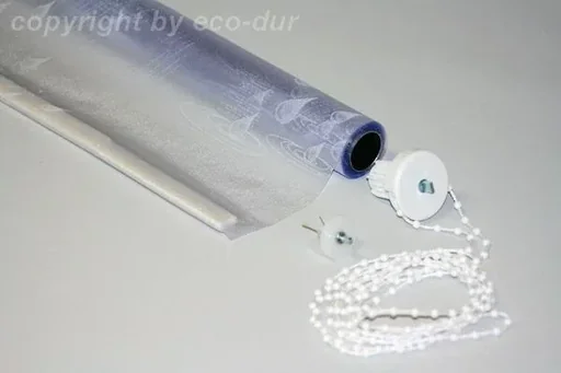 "Ersatzvorhang De Luxe "Seerose", 130 cm, inkl. Welle - Seitenzug image"