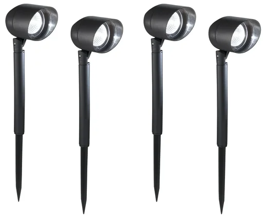 "Solar LED Spot Gartenleuchte - 4er Set image"