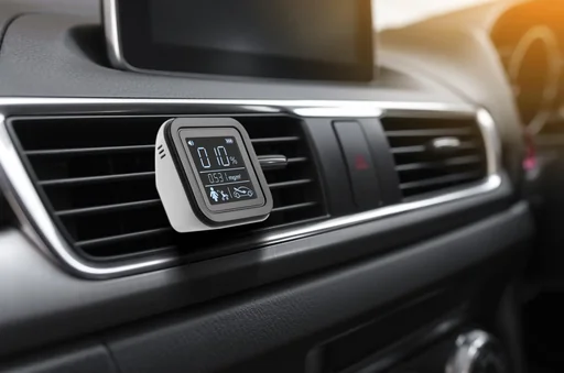 "Überwachungsmonitor für Luftqualität mit LCD-Anzeige image"