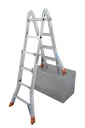 Gelenk Teleskopleiter Alu 4 x 4 Sprossen