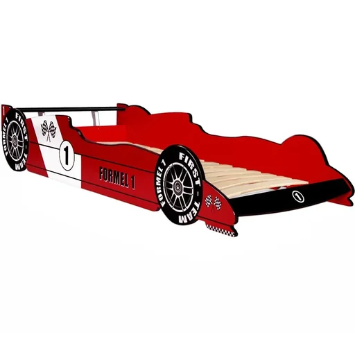 "F1-Rennbett rot image"