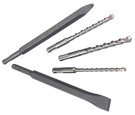 "SDS-plus Bohrer-/Meißelset, SP, 5-teilig image"