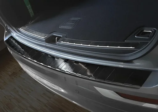 "Ladekantenschutz Edelstahl für Volvo XC-60 FL - graphite / black, Baujahr 7/2017> image"