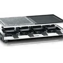 Raclette/Steengrill/Gourmetset - mit Stein und Grillplatte - Gourmets - 1400 Watt