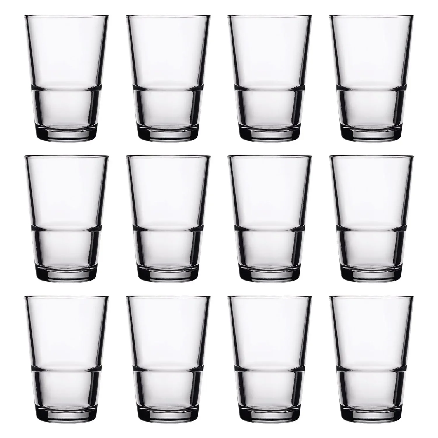 "Trinkgläser, Wassergläser, Saftgläser 12er Set - Grande-S, 190ml image"