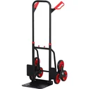 Treppensteiger höhenverstellbar schwarz/rot