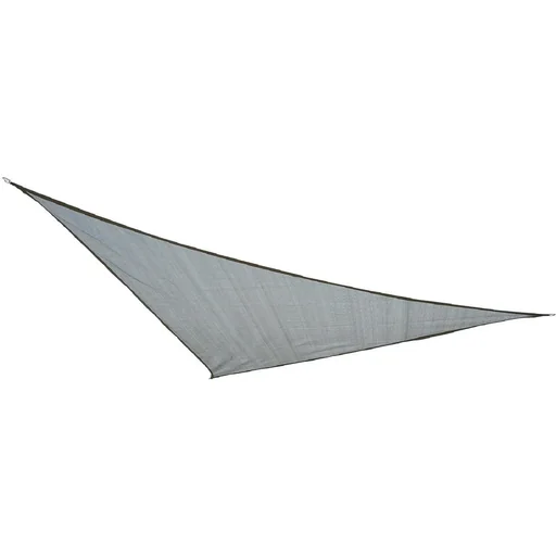 "Sonnensegel Grau Dreiecke/4x4x4 m HDPE image"