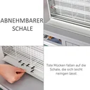 Insektenfalle 60 m² Wirkungsbereich weiß, grau