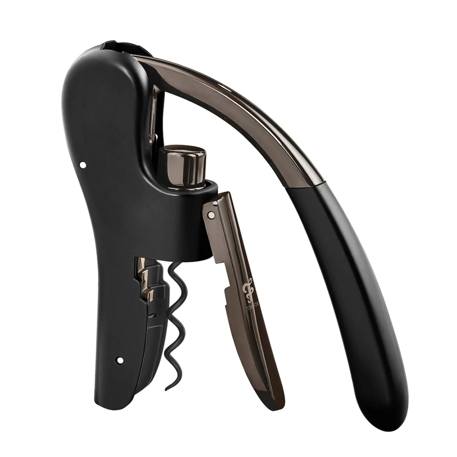 "Korkenzieher, Weinöffner, Weinflaschenöffner - The Lift, Schwarze Edition image"
