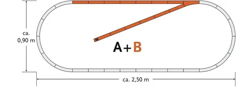 "geoLine Gleisset B Spur: H0 image"