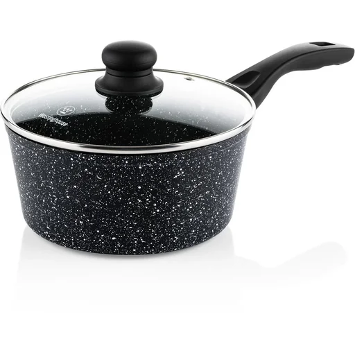 "Kochtopf Ø20 cm Schwarzer Marmor image"