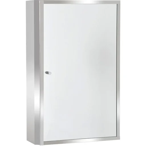 "Badezimmerspiegel mit Schrank, silber image"