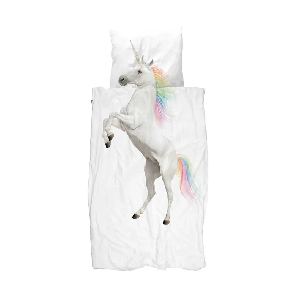 "Snurk Bettwäsche Einhorn 135 x 200 image"