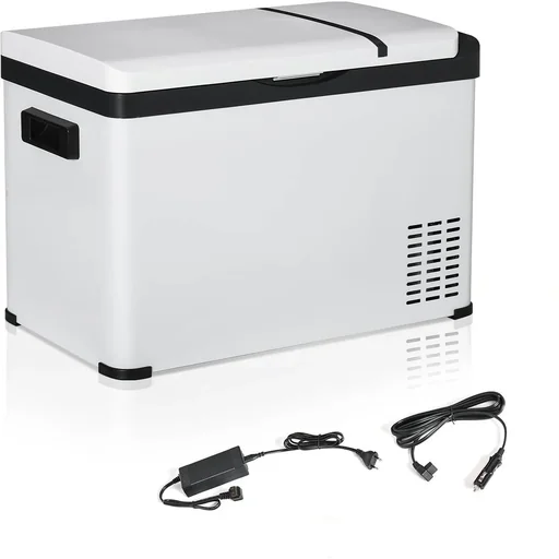 "Kühlbox Electric - 30 Liter - bis zu -22° C - Weiß - 61 x 32 x 40 image"