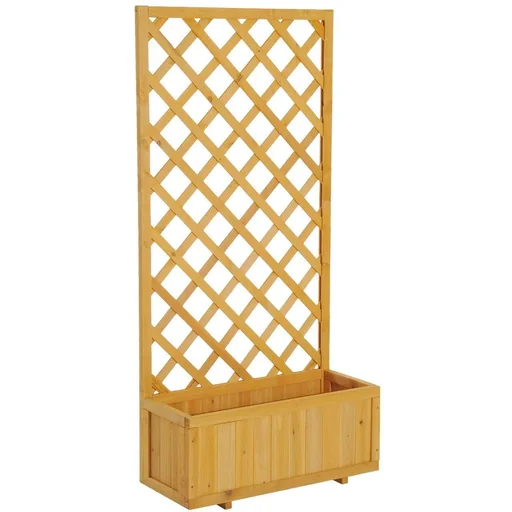 "Pflanzkasten mit Rankgitter image"