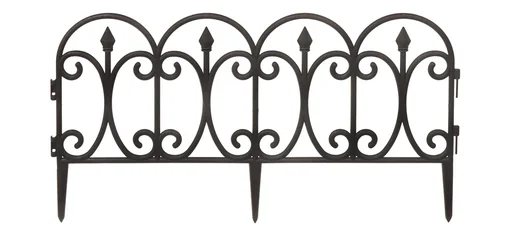 "Gartenzaun in anthrazit image"