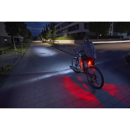 "Batterie Fahrrad Licht Twin 360 Grad Beleuchtung Vorderlicht und Rücklicht image"