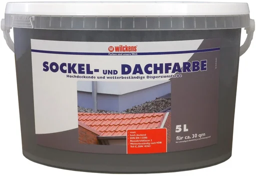 "Sockel- und Dachfarbe schiefer, 5 Liter image"