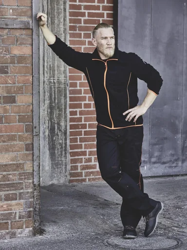 "Bundhose, Farbe schwarz/rot, Gr.58 image"