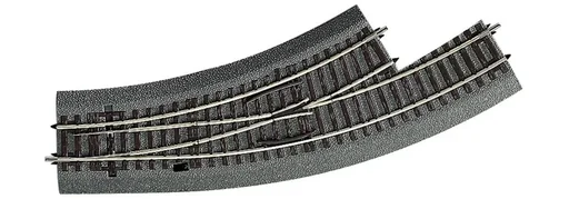 "Bogenweiche links BWl2/3 für Handbetrieb, mit Bettung image"